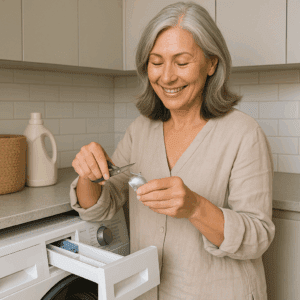 Deodorizing your washing machine with CLO2