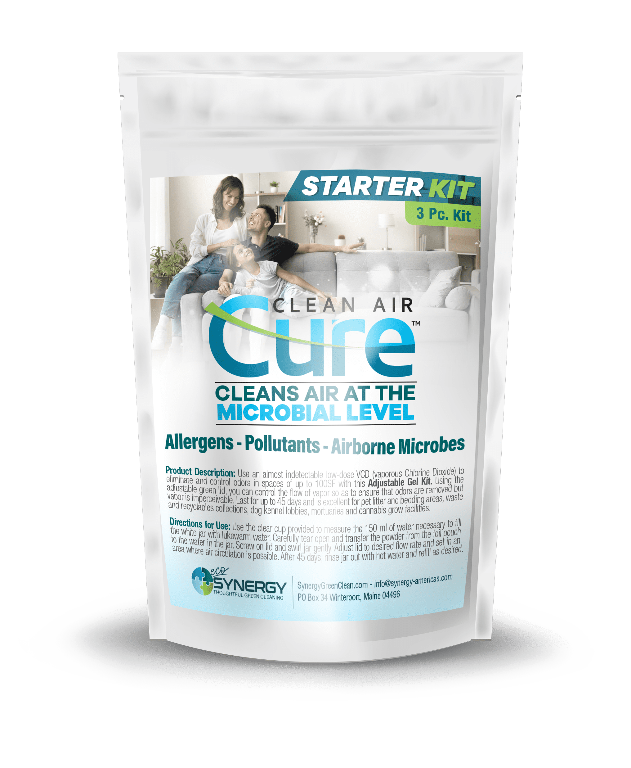 Cure Gels is one of our newest line of air purifications to help aid during flu season