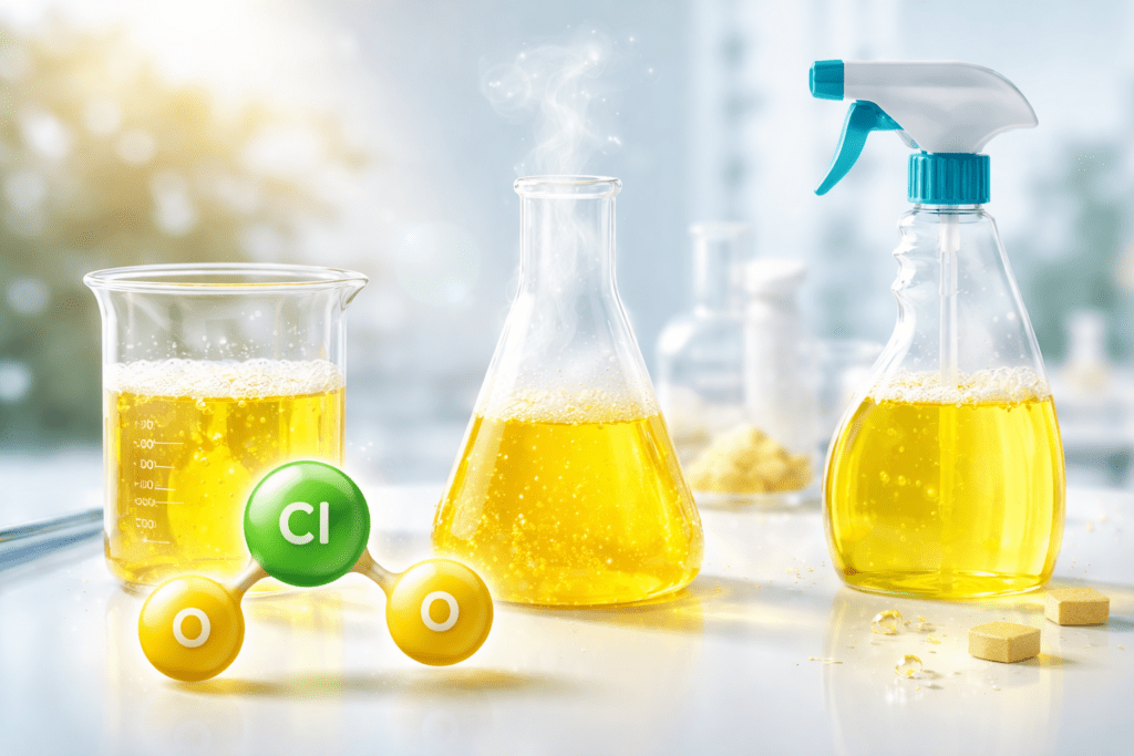 Is ClO2 Safe for Cleaning Header